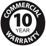 Commercial Warranty 10 Year